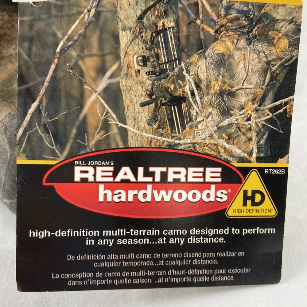 Realtree hardwood high definition multi terrain camo ball cap